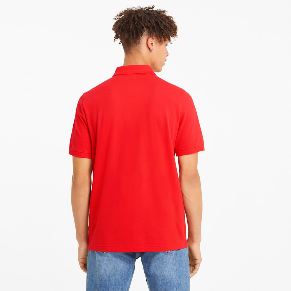 Puma Essentials Pique Polo - High Risk Red