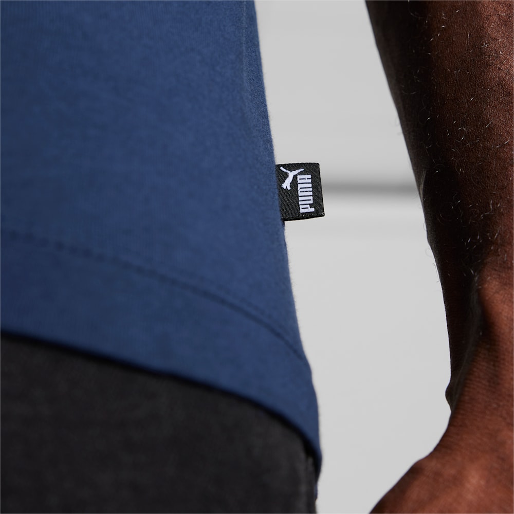 Puma Along The Line Tee - Navy