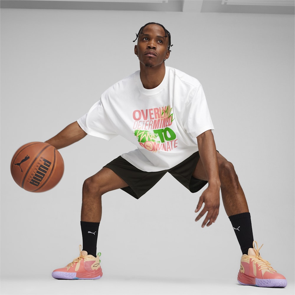 Puma The Future Is Scoot Basketball Tee - White