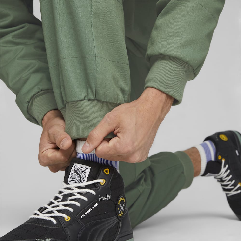 Puma Porsche Legacy Garage Crews Pants - Eucalyptus