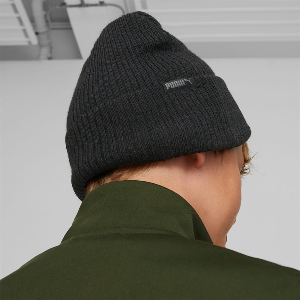 Puma Cosmic Big Kids Beanie - Black-AOP