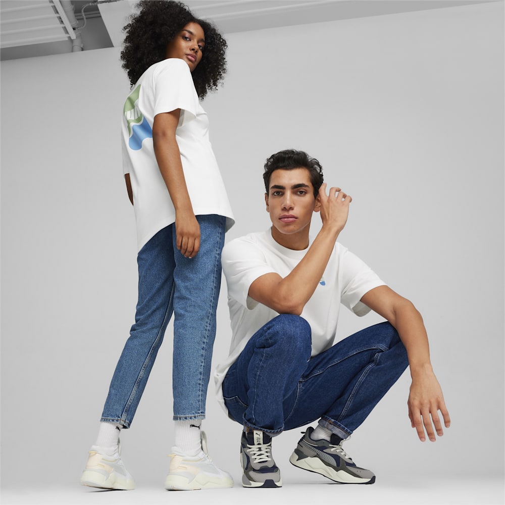 Puma DOWNTOWN 180 Logo Tee - White