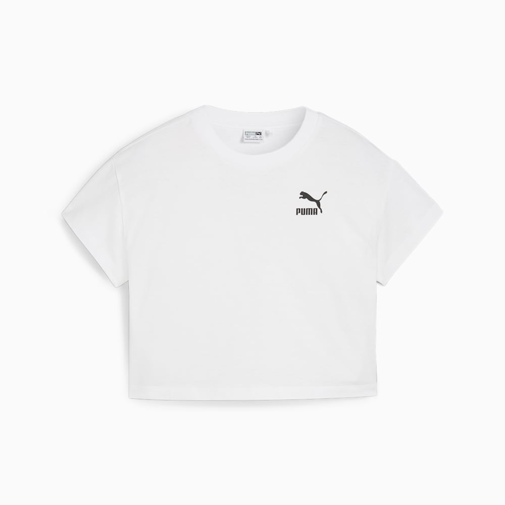 Puma BETTER CLASSICS Big Kids Girl's Tee - White