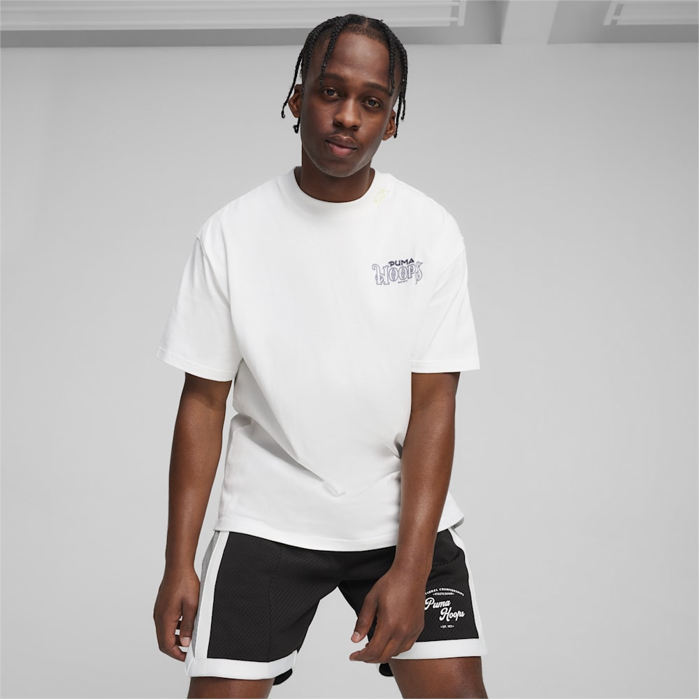 Puma SHOWTIME PUMA HOOPS Tee II - White