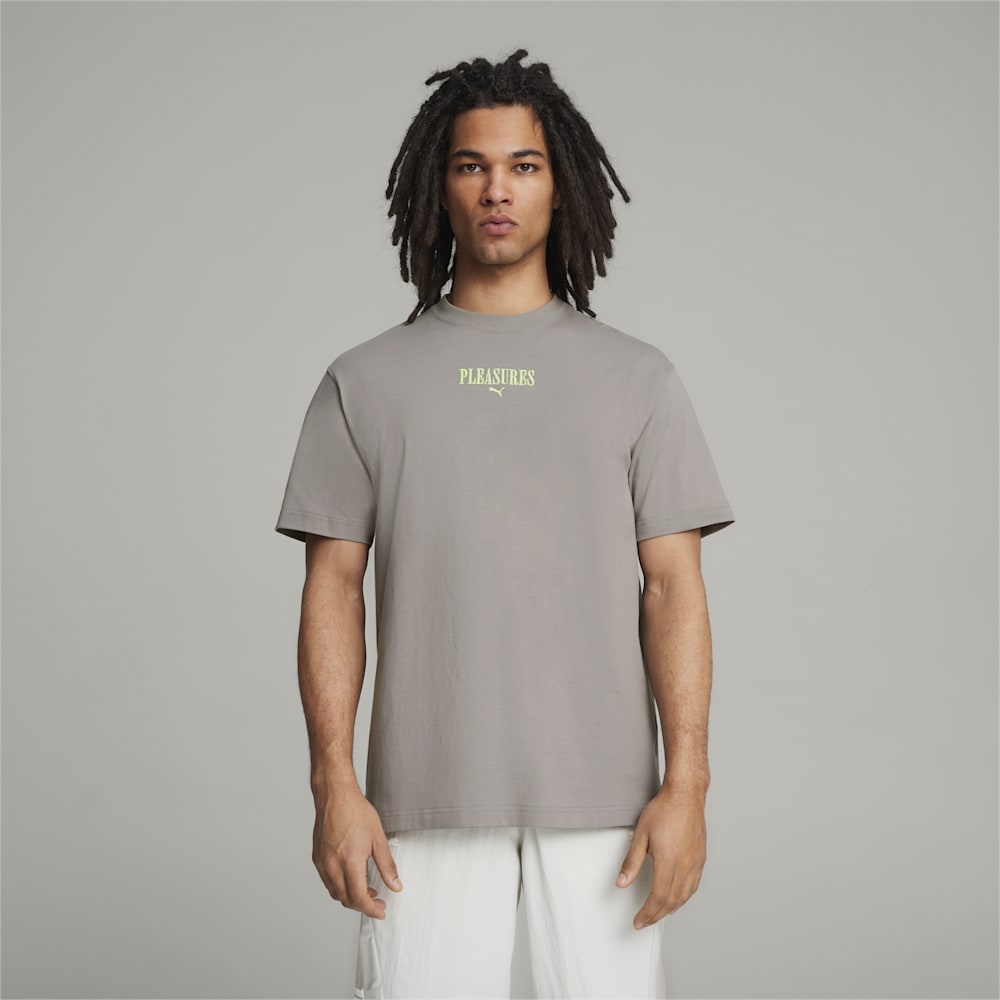 Puma x PLEASURES Graphic Tee - Stormy Slate