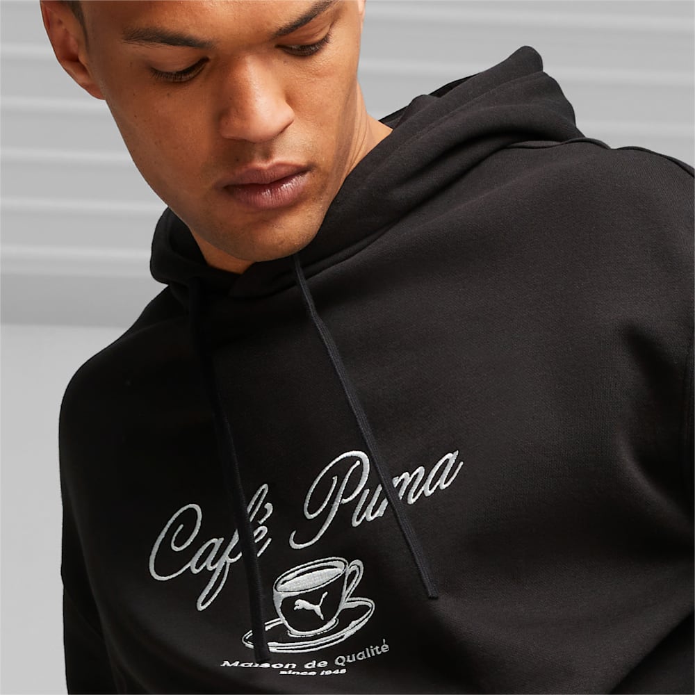 Puma CLASSICS CAFE PUMA Hoodie - Black