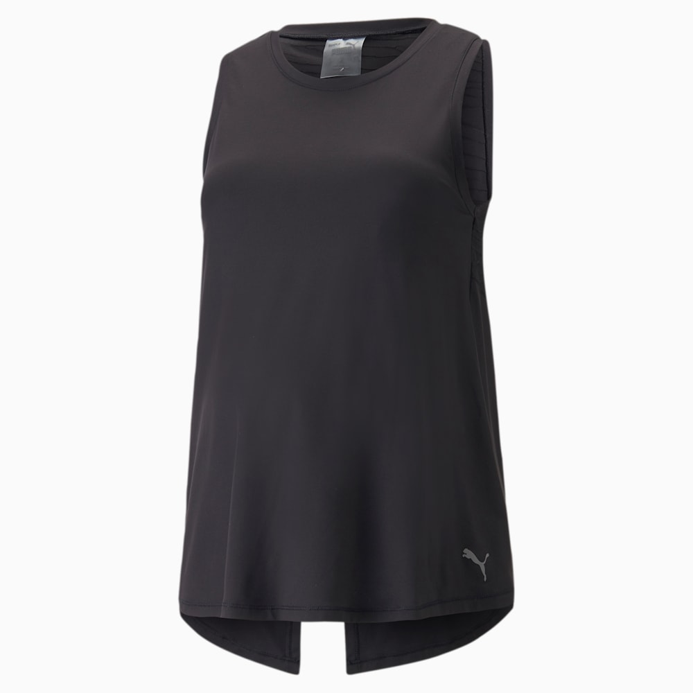 Puma Maternity Relaxed Training Tank Top - Black