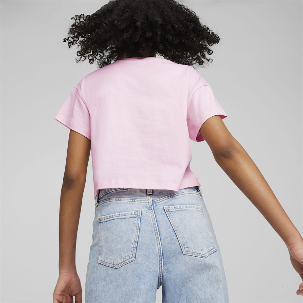 Puma BETTER CLASSICS Big Kids Girl's Tee - Whisp Of Pink