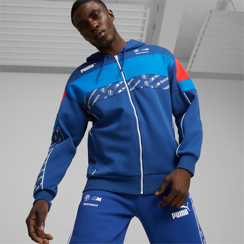 Puma BMW M Motorsport Sweatshirt Jacket - Pro Blue-M Color