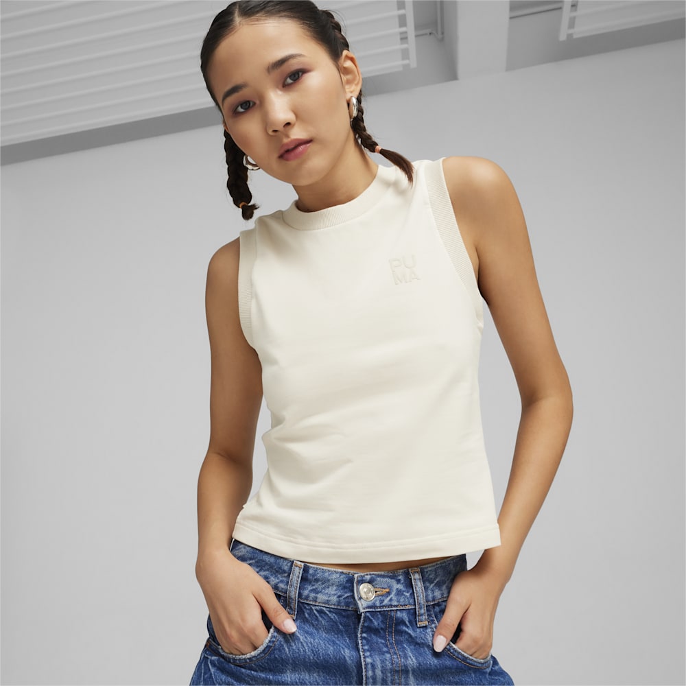 Puma INFUSE Slim Tank - Alpine Snow