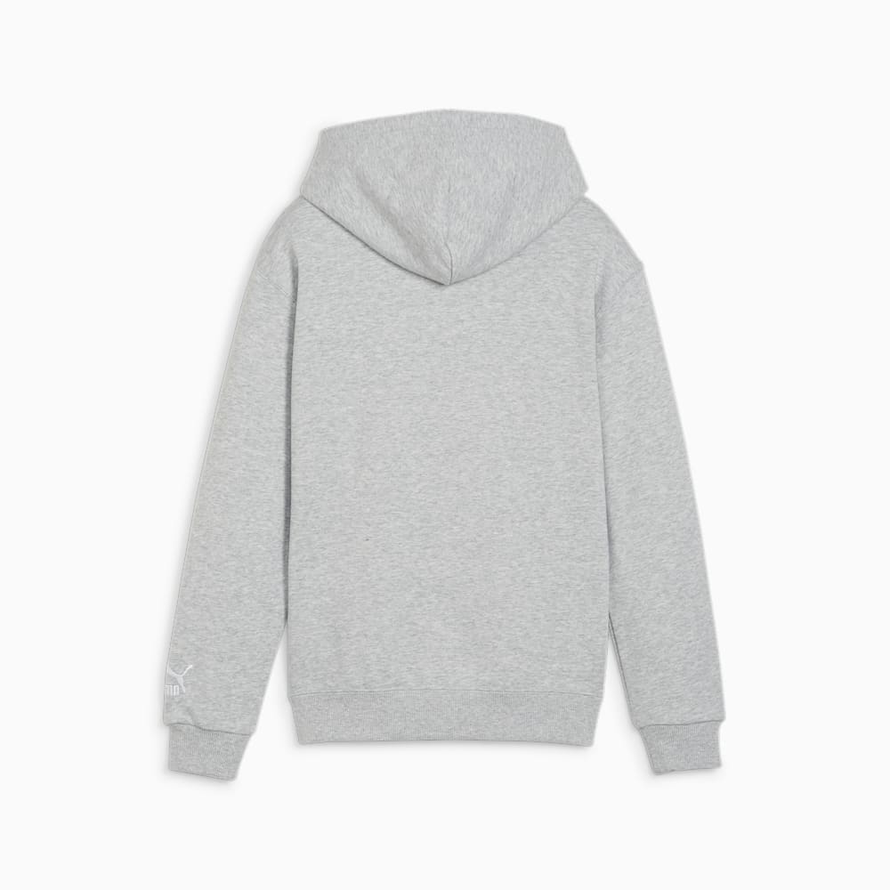 Puma FOR THE FANBASE Big Kids Hoodie - Light Gray Heather
