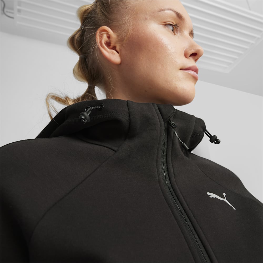 Puma EVOSTRIPE Full-Zip Hoodie - Black