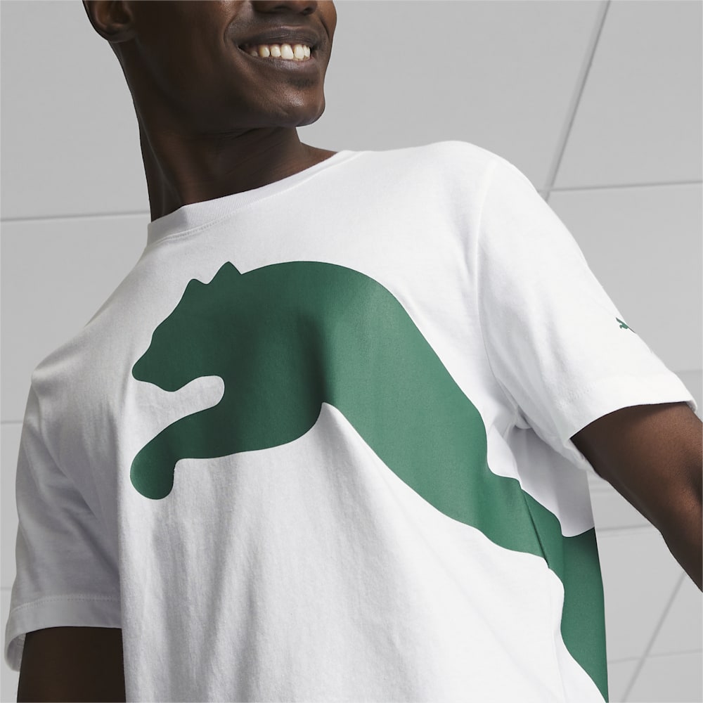 Puma Oversized Logo Tee - White