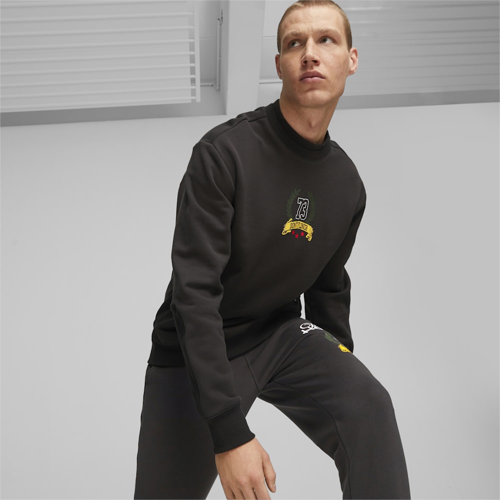 Puma Franchise Basketball Sweatshirt - Black
