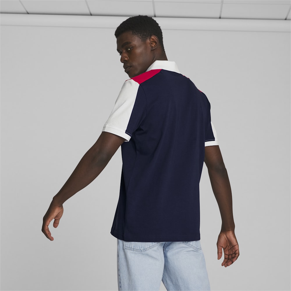 Puma Essential+ Block Polo - Navy