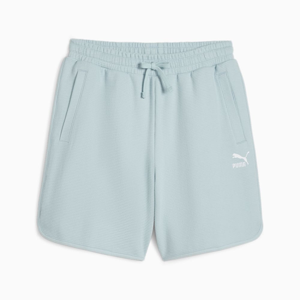 Puma CLASSICS Waffle Shorts - Turquoise Surf