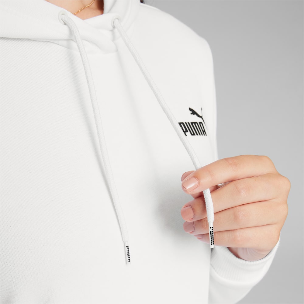 Puma Essentials Small Logo Hoodie - White