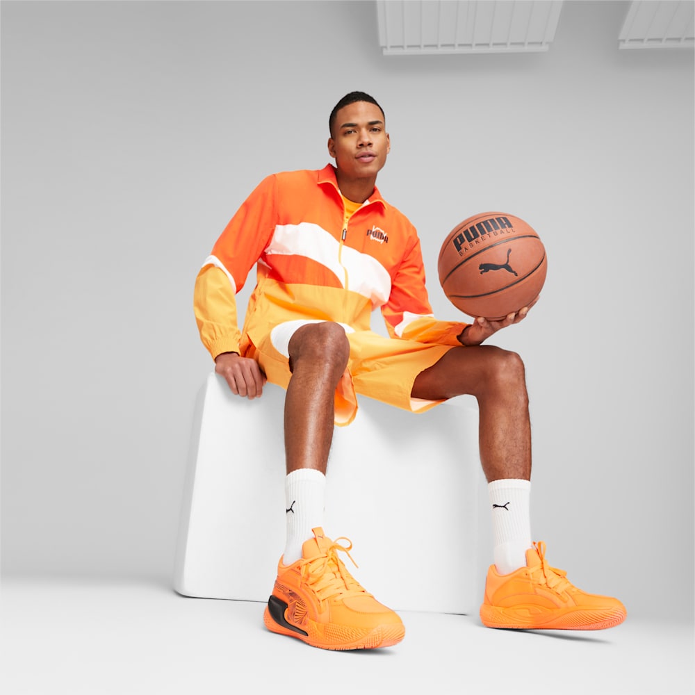 Puma Clyde Basketball Jacket 2.0 - Cayenne Pepper-Clementine