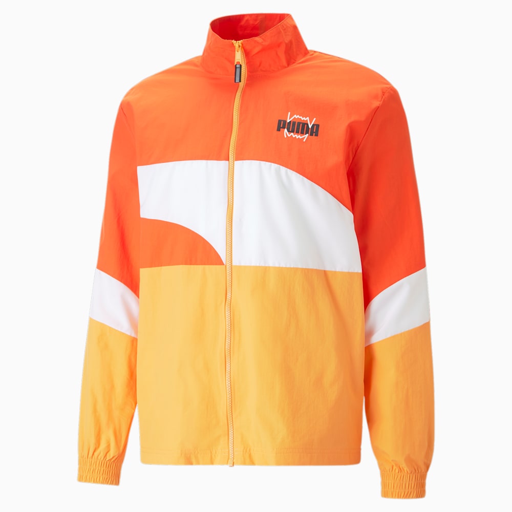 Puma Clyde Basketball Jacket 2.0 - Cayenne Pepper-Clementine