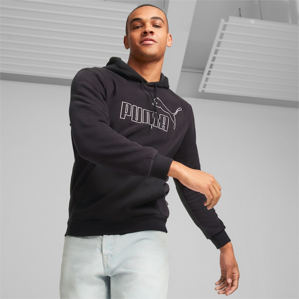 Puma Essentials Polar Fleece Hoodie - Black