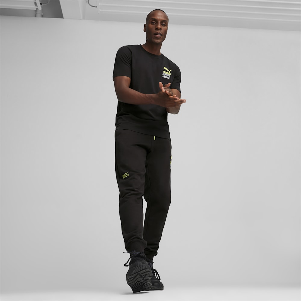 Puma BRAND LOVE Graphic Tee - Black