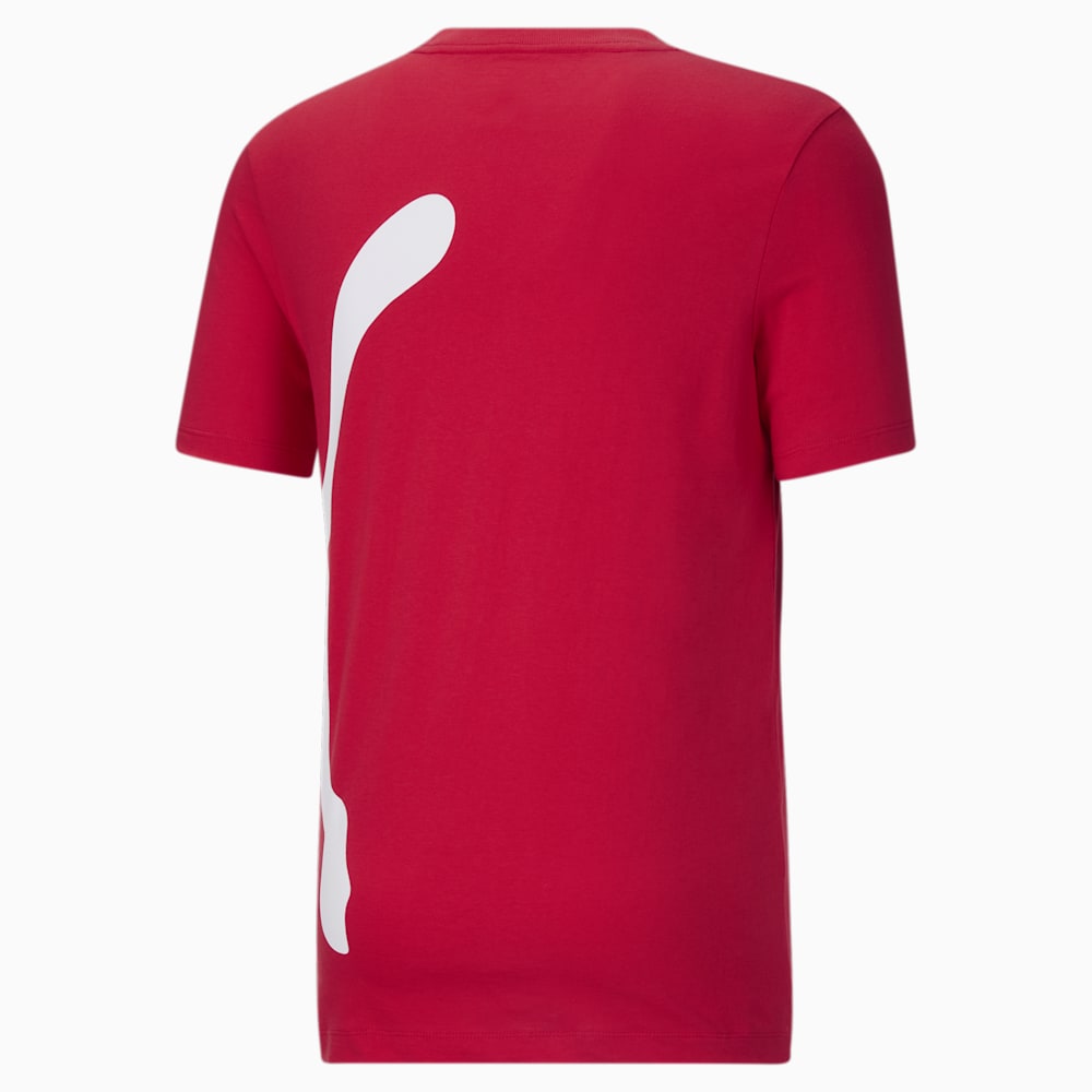Puma Oversized Logo Tee - For All Time Red