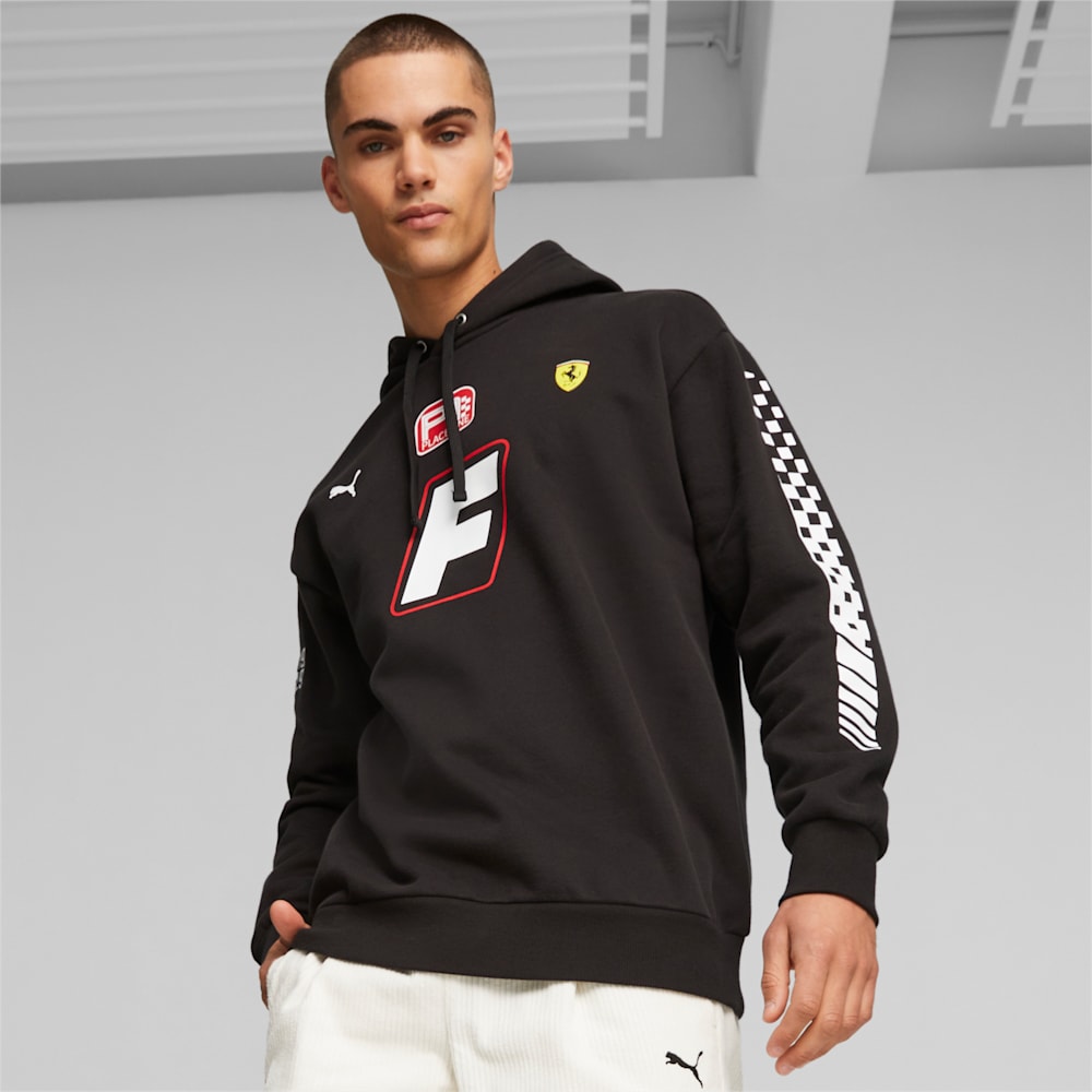 Puma Scuderia Ferrari Race Garage Crews Hoodie - Black
