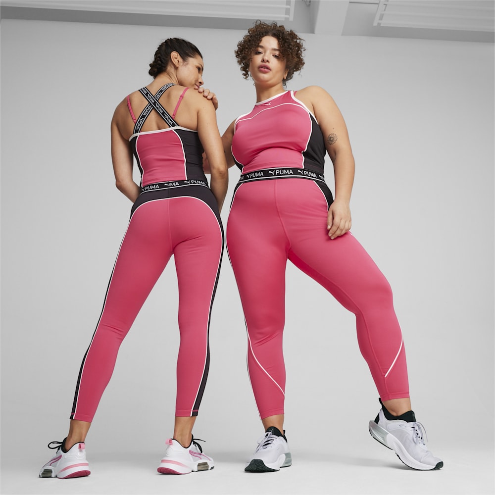 Puma FIT TRAIN STRONG Fitted Tank - Garnet Rose