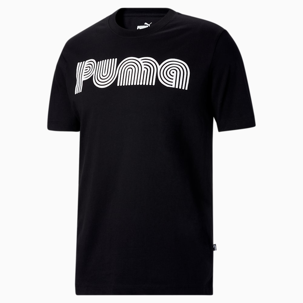 Puma Maze Graphic Tee - Black
