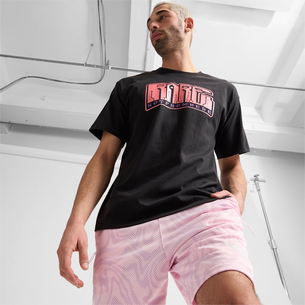 Puma x LAMELO BALL IRIDESCENT Basketball Tee I - Black