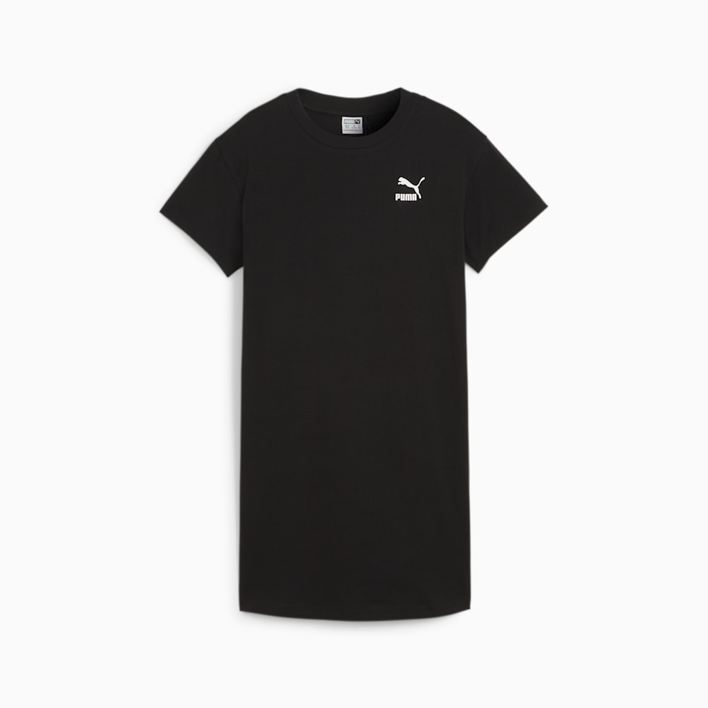 Puma BETTER CLASSICS Big Kids Girl's Tee Dress - Black