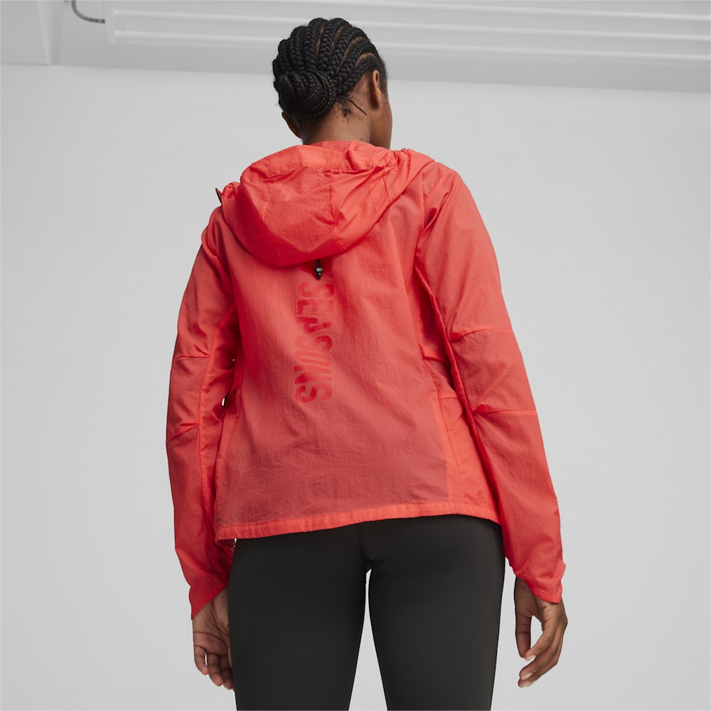 Puma SEASONS Ultra Trail Jacket - Active Red