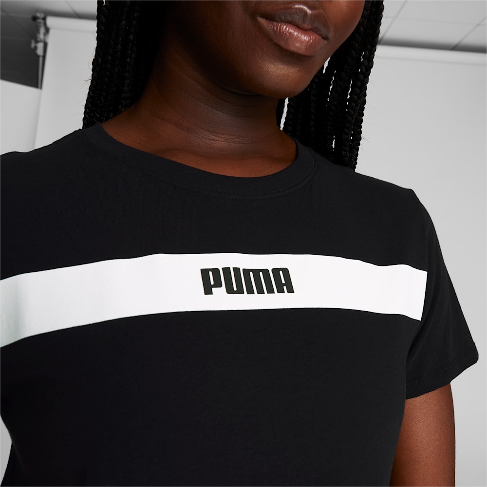 Puma Upfront Line T-Shirt - Black