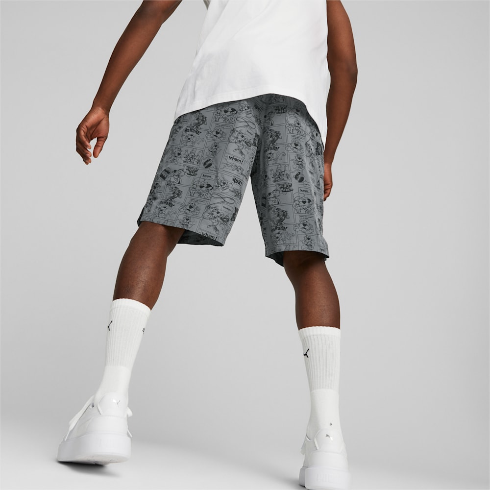 Puma Classics Super PUMA Shorts - Black-AOP