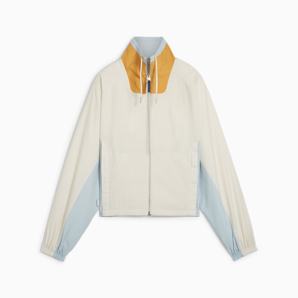 Puma INFUSE Relaxed Woven Jacket - Alpine Snow
