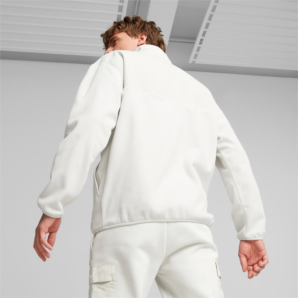 Puma CLASSICS UTILITY Half-Zip Jacket - Sedate Gray