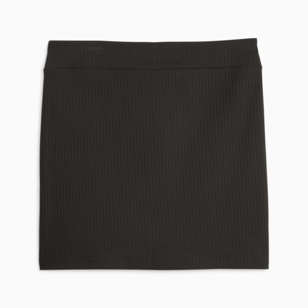 Puma Classics Ribbed Skirt - Black