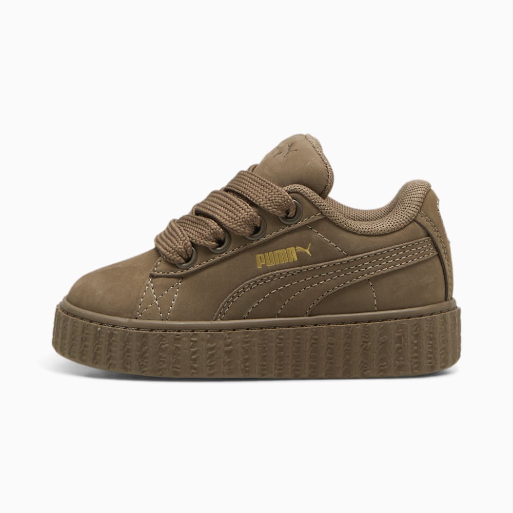 FENTY x PUMA Creeper Phatty Earth Tone Toddlers' Sneakers - Totally Taupe-PUMA Gold-Warm White FENTY x PUMA Creeper Phatty Earth Tone Toddlers' Sneakers - Totally Taupe-PUMA Gold-Warm White