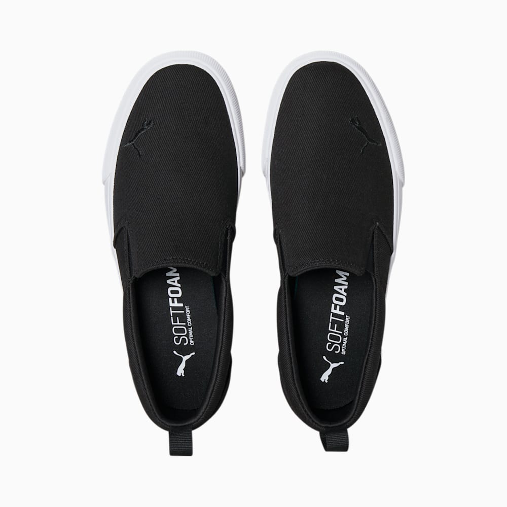 Puma Bari Slip-On Comfort Shoes - Black-Team Gold