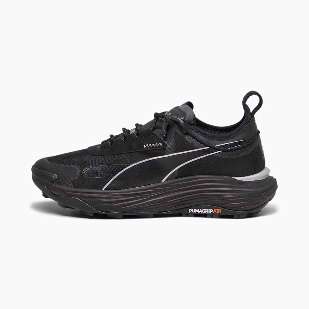 Puma SEASONS Voyage NITRO™ 3 Running Shoes - Black-Cool Dark Gray-Silver