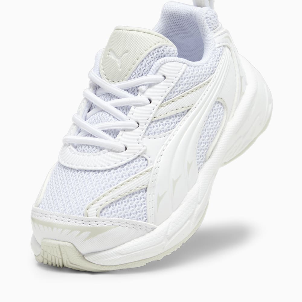 Puma Morphic Base Toddlers' Sneakers - White-Sedate Gray
