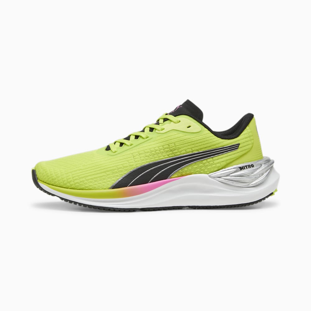 Puma Electrify NITRO™ 3 Running Shoes - Lime Pow-Black-Poison Pink