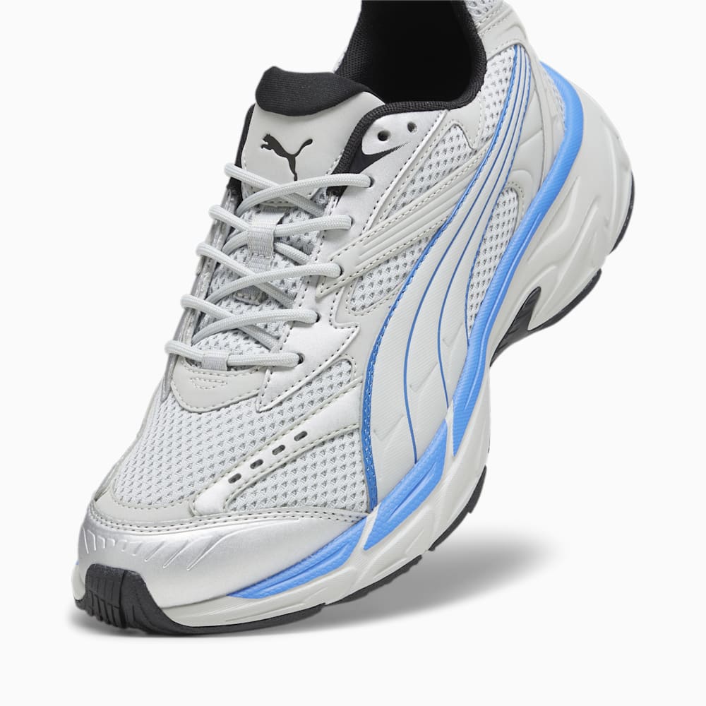 Puma Morphic Pop Sneakers - Ash Gray-Ultra Blue
