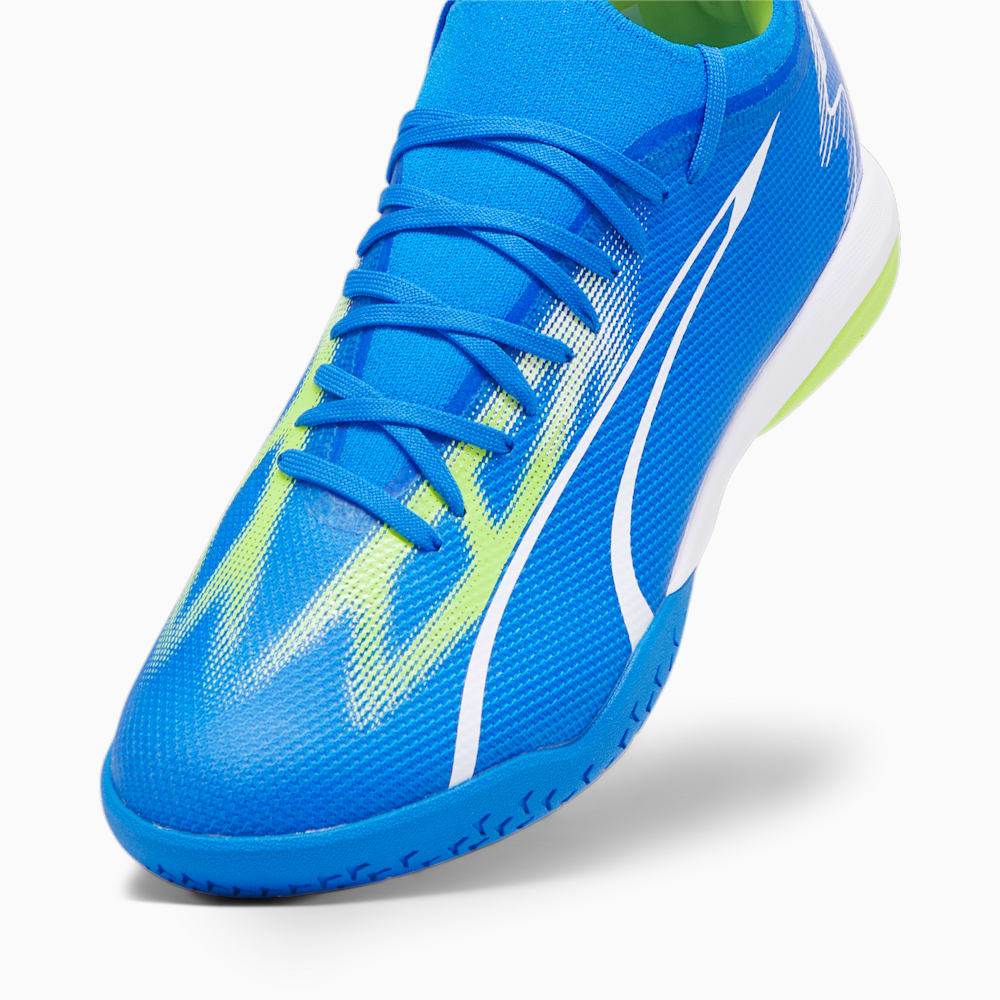 Puma ULTRA MATCH IT Soccer Cleats - Ultra Blue-White-Pro Green