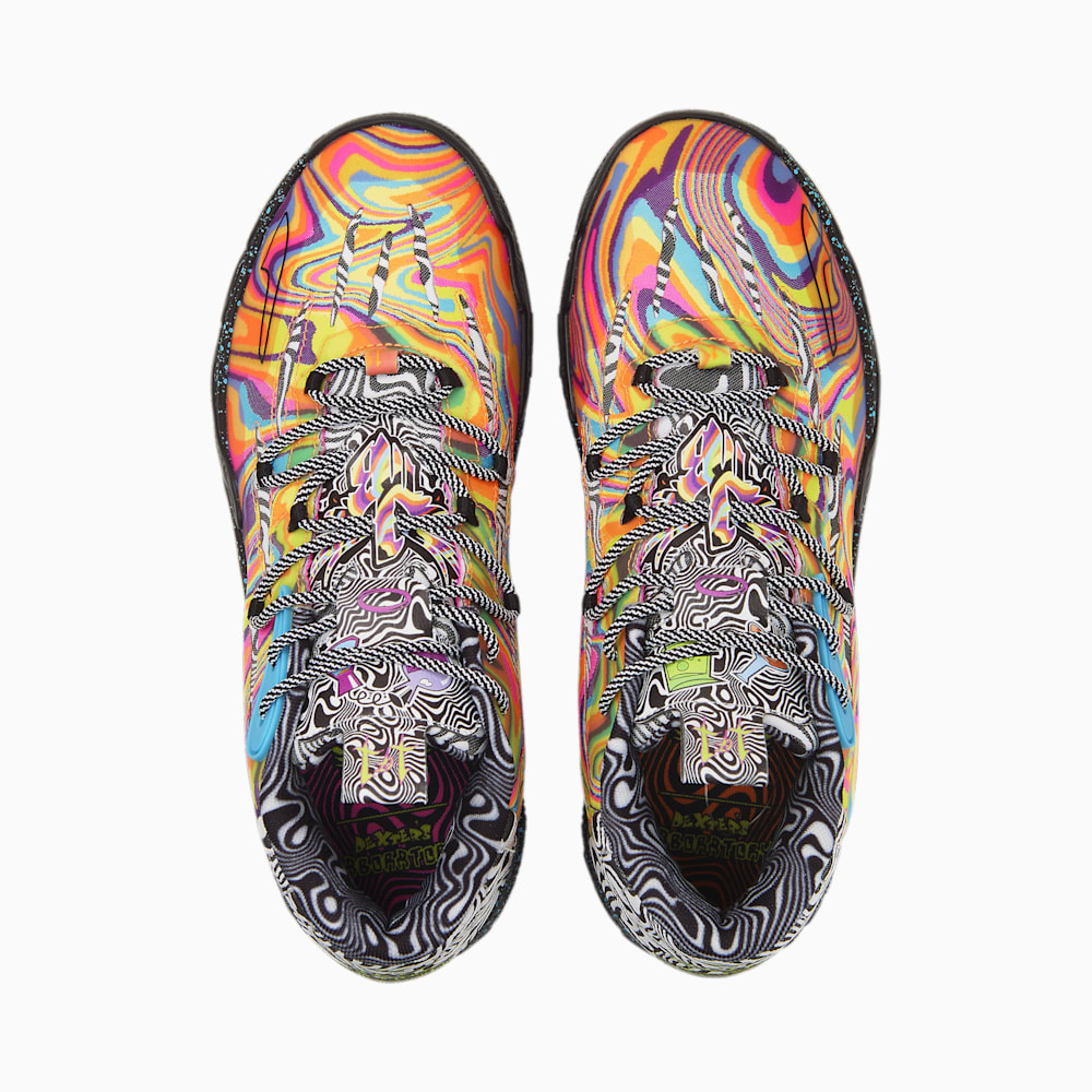 Puma MELO x DEXTER\'S LAB MB.03 Basketball Shoes - Poison Pink-Fluro Orange Pes