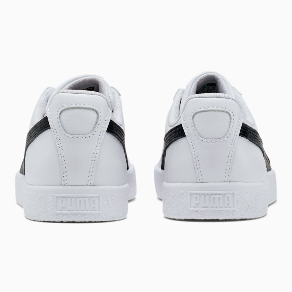 Puma Clyde Core Foil Sneakers - White-Black-Team Gold