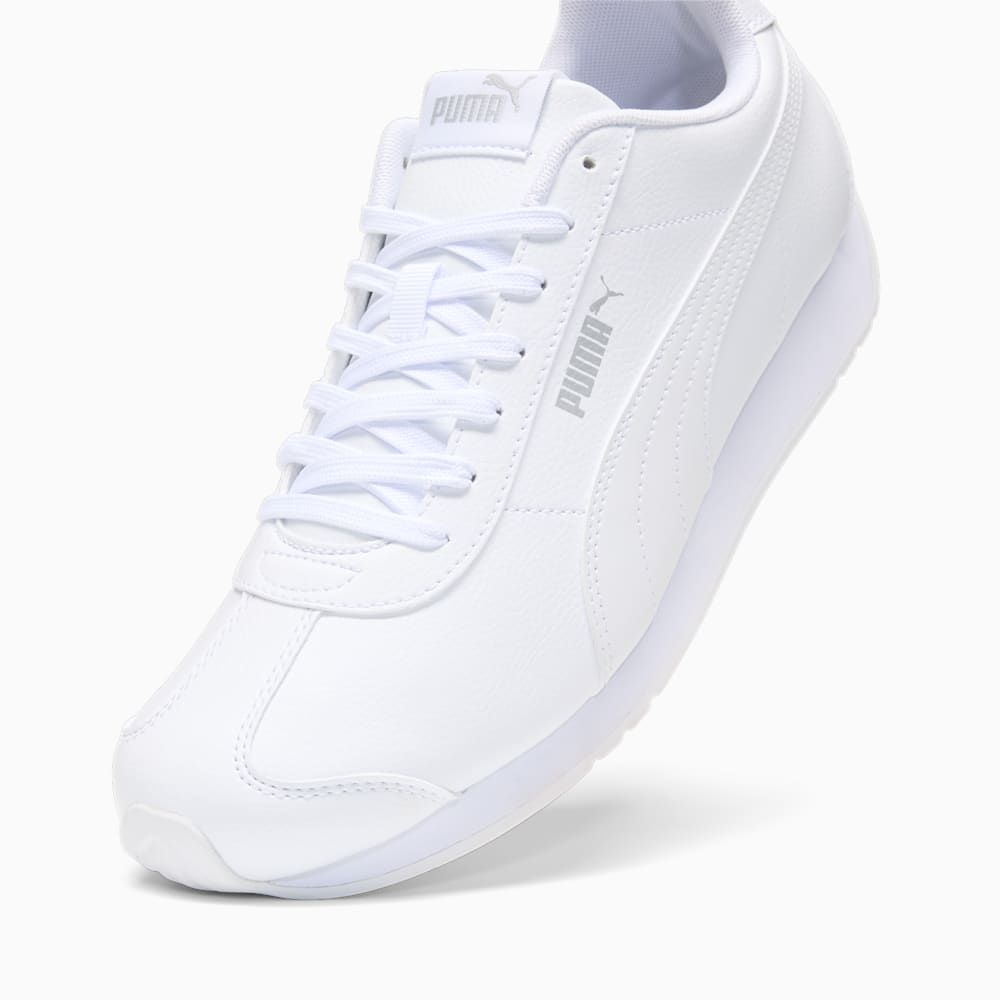 Puma Turin III Trainers - White-White