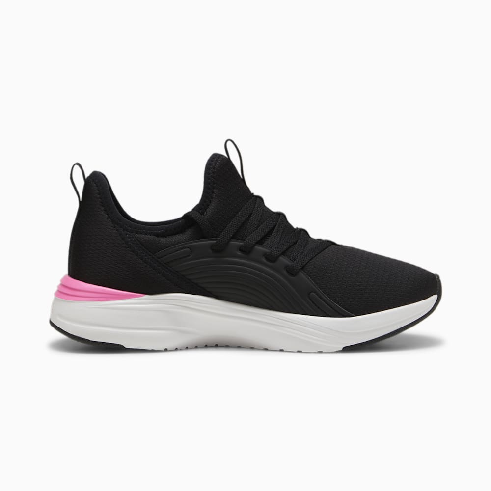 Puma SOFTRIDE Sophia 2 Emboss Running Shoes - Black-Poison Pink-Electric Lime