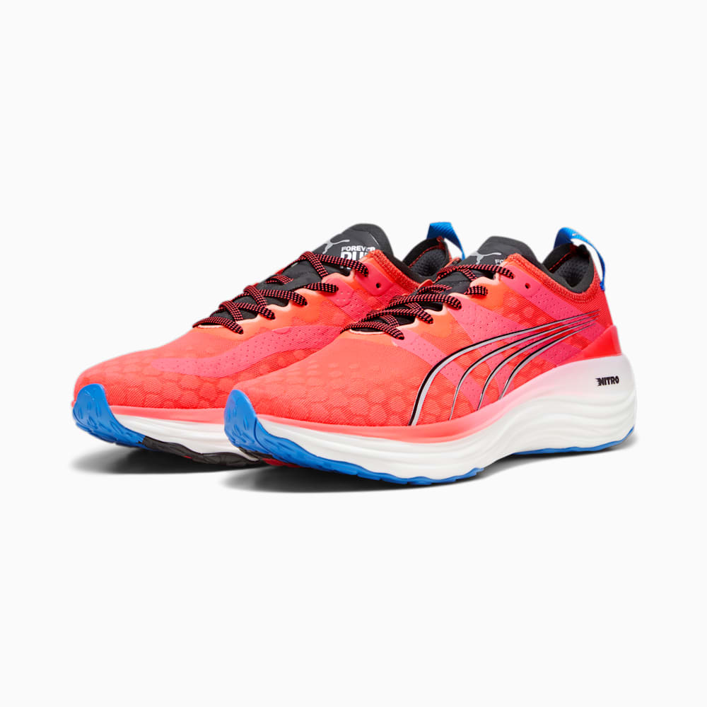 Puma ForeverRUN NITRO™ Running Shoes - Fire Orchid-Black-Ultra Blue