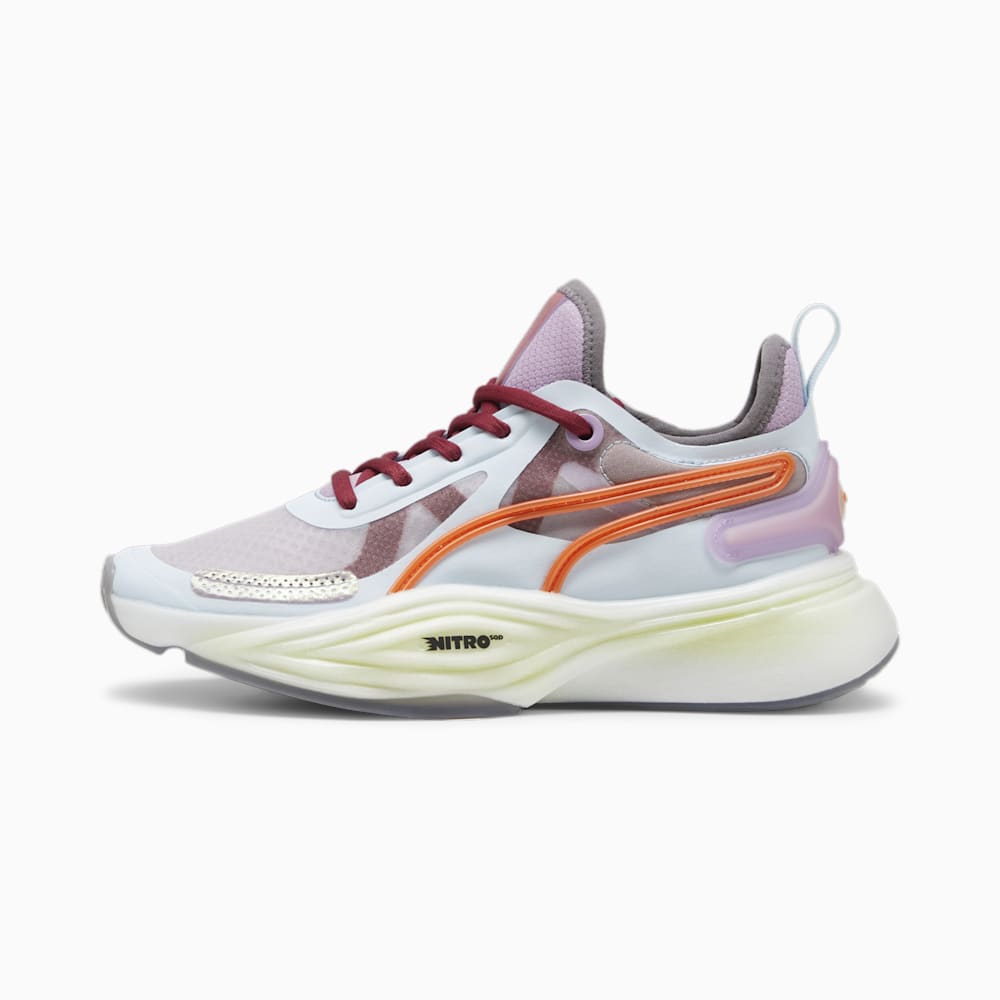 Puma x lemlem PWR NITRO™ SQD Training Shoes - Icy Blue-Frozen Grape-Cayenne Pepper Puma x lemlem PWR NITRO™ SQD Training Shoes - Icy Blue-Frozen Grape-Cayenne Pepper